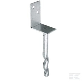 L-Pfostenhalterung 50 Mm Kramp 0960659500100