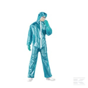 Einwegoveralls, Erwachsener, Gr. Xl Uk:42 , Blau , By Honeywell Kramp 4180131XL