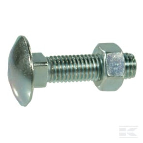 Schlossschraube Verz.m10X30 4.6 Din603 Kramp 6031030