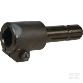 Zapfwelle Reduzierstück mit Außengewinde, 1 3/8" (6), Innengewinde 35 Mm mit Klemmschraube Kramp