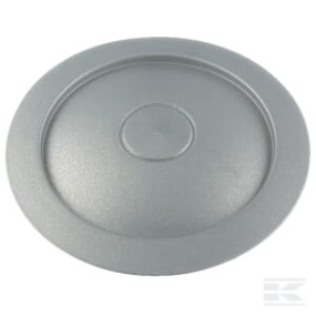 Radkappe Ø=200 R9006 Kramp AK52360340