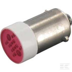 Led Lampe Ba9S, 24V Rot Kramp 010BA9SLR24
