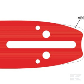 Führungsschiene Double Guard 3/8"-91 Kramp 120SDEA095