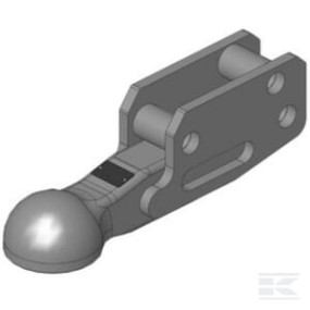 Zugöse Kugelkuppl. 80 Mm Krone Titan, Xl, Xxl Ladewagen F. Obenanhängung Kramp 00647300A02