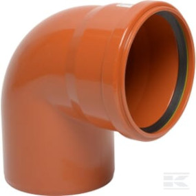 Kg Bogen Pvc 110 Mm X 87° Kramp 16151110087