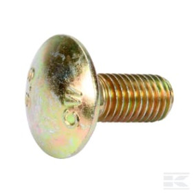 Flachrundschraube M10X25 Kramp