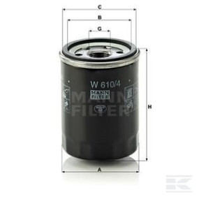 Ölfilter Kramp W6104