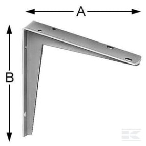 Fachbodenhalterung 200 Mm Kramp 0960600100100