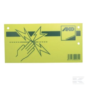 Warnschild Ako Kramp 44623