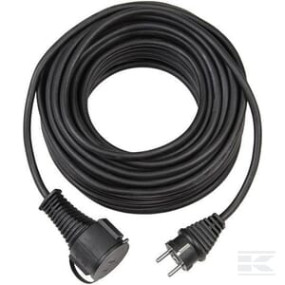 Verlängerungskabel Schwarz 25M Kramp EM1161470