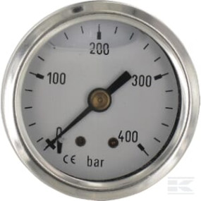 Manometer Ø40 0-400Bar ⅛" Hint Kramp MA40400B02SSGF