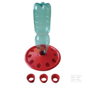 Flaschenhalter Tränke für Küken. Kramp 700137A