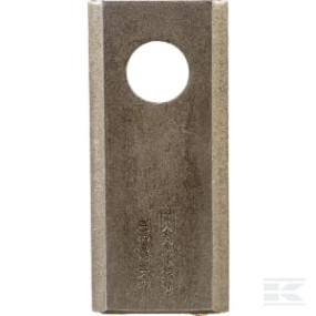 Mähmesser links / rechts 108X48X3 Mm, Bohrung Ø 21 Mm, Geeignet für Galfre / Marangon / New Holland, 25Er-Packung Kramp 108D21KR