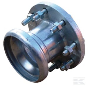 Flanschstutzen M. Becher 76Mm Kramp