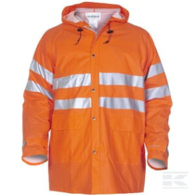 Regenjacke Hi-Vis, Orange, Größe 3Xl, Hydrowear Kramp 015757FO3XL