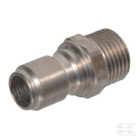 Einstecknippel Ø17,8Mm X Ag 3/8" Rvs Kramp 2404381KR