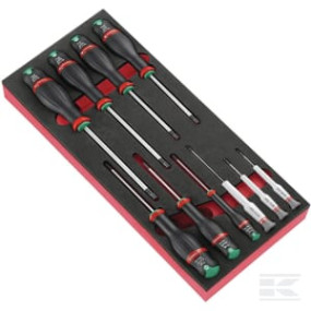 Modul Schraubendreher 10-Teilig Kramp MODMAT6