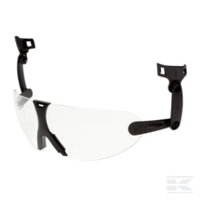 V9C Farblos, Helmintegrierte Brille Kramp V9C