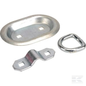 Öse, Verzinkt, 145 X 100 Mm, H=16 Mm Kramp 709021KR