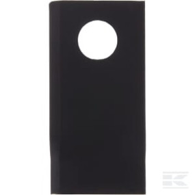 Mähmesser rechts 98X48X4 Mm, Bohrung Ø 19 Mm, Geeignet für Fella Kramp 121713