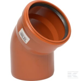Kg Bogen Pvc 110 Mm X 45° Kramp 16151110045
