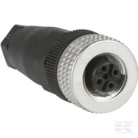 M12 Leitungsdose Female, Recht, 4 Kramp XZCC12FDM40B