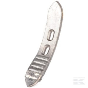 Grubberspitze 360X60X20Mm, Gehärtet, Gekrümmt, 2 Löcher, Passend für Universal Kramp CP666CN