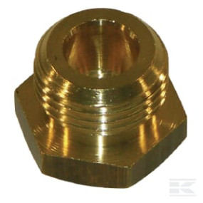 Stopfen Messing 1/2 Kramp 004010020