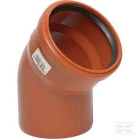 Kg Bogen Pvc 125 Mm X 45° Kramp 16151125045