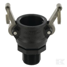 Camlock Typ B 3/4" Außengewinde Polypropylen Kramp 18103B