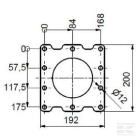 Flansch R120 (Pfl002) Kramp