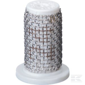 Düsenfilter 24 Mesh, Weißer Edelstahl, Teejet Kramp 8079PP24