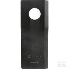 Mähmesser links 115X48X4 Mm, Bohrung Ø 19 Mm, Geeignet für Claas, 25Er-Packung Kramp 0009520430KR