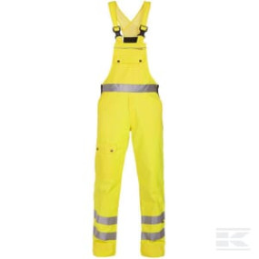 Latzhose, Erwachsener, Gr. S Uk:34 Ja , Gelb, Beaverline , By Hydrowear Kramp 048465FY48