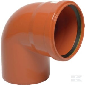 Kg Bogen Pvc 125 Mm X 87° Kramp 16151125087
