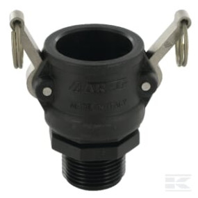 Camlock Typ B 1" Außengewinde Polypropylen Kramp 18104B
