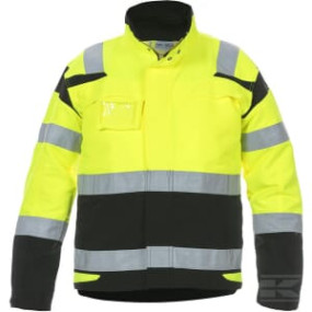 Jacke, Gelb-Schwarz, Größe L, Hydrowear Kramp 044479YB54