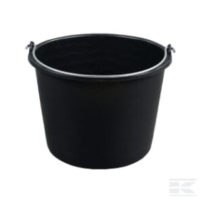 Eimer Schwarz 20 L Kramp TZ4731