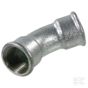 Bogen 45° Verz. 2Xig 4 (Fg414) Kramp