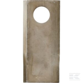 Mähmesser rechts 108X49X4 Mm, Bohrung Ø 21 Mm, Geeignet für Pöttinger, 25Er-Packung Kramp