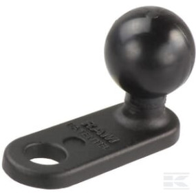 Montagehalterung 90 ° + Loch 11 Mm, Größe B / 1 "Kugel Kramp RAMB252U