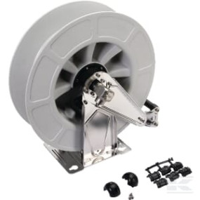 Autom. Schlauchtrommel, Grau Kramp HD43431