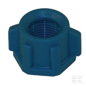 Überwurfmutter Blau 3/8 Kramp 20001004