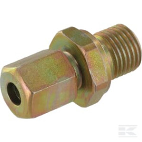 Einschraubverschraubung 6L R1/4 60° Kramp CLGEV6L60R14