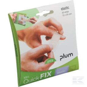Quickfix 30X Elastic Pflaster Kramp PLUM5504