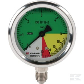 Manometer 63 1/4"Unt.ahl-Fest Kramp MA630525