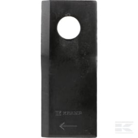 Mähmesser rechts 115X48X4 Mm, Bohrung Ø 19 Mm, Geeignet für Claas, 25Er-Packung Kramp 0009520420KR