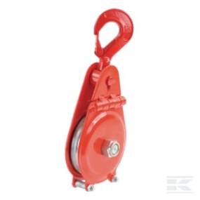 Seilrolle mit Haken,mit Aufkl.seitenbl.fssrk-18 Ø 176Mm Kramp FW14564