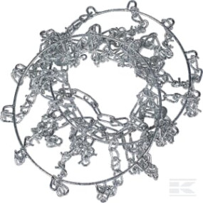 Schneeketten -Satz 2 X 17X8.00-8 Kramp 13093761