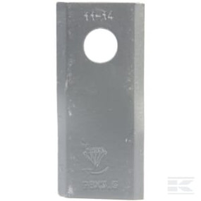 Mähmesser rechts 98X45X3,5 Mm, Bohrung Ø 16,50 Mm, Geeignet für Morra, 25Er-Packung Kramp